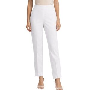 Jenne Maag White Techno Crop Pant XS/XP